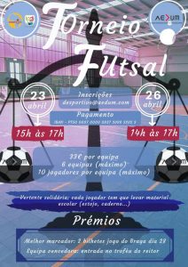 Read more about the article Torneio de Futsal AEDUM