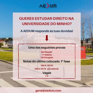 Read more about the article Queres estudar Direito na Universidade do Minho?
