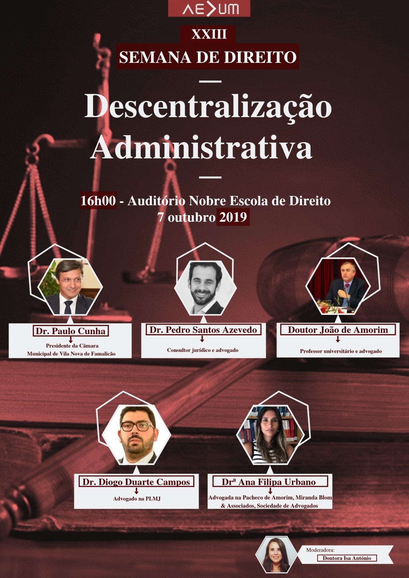 Read more about the article XXIII Semana de Direito – Descentralização Administrativa