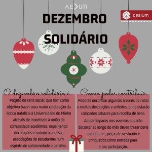 Read more about the article Dezembro Solidário