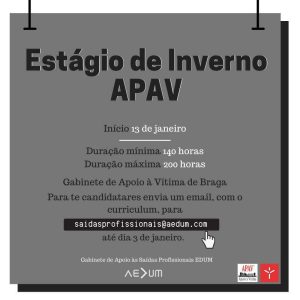 Read more about the article Estágio Inverno APAV