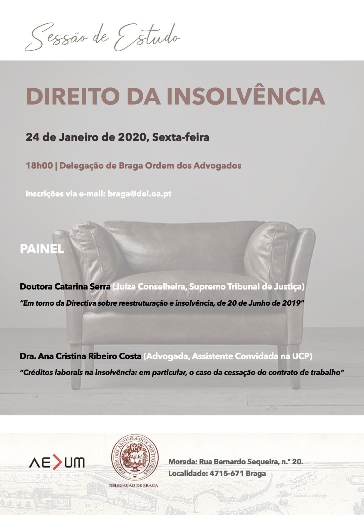 Read more about the article Sessão de Estudo “Direita da Insolvência”