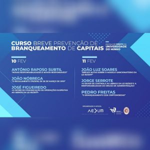 Read more about the article Curso Breve Prevenção de Branqueamento de Capitais