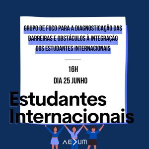 Read more about the article Grupo de Foco de Estudantes Internacionais