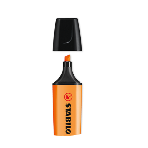 Marcador Stabilo Boss Laranja Fluorescente