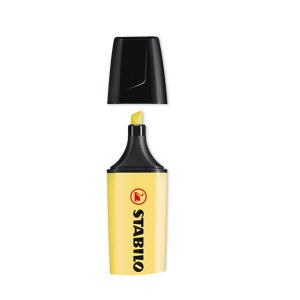 Marcador Stabilo Boss Amarelo Pastel